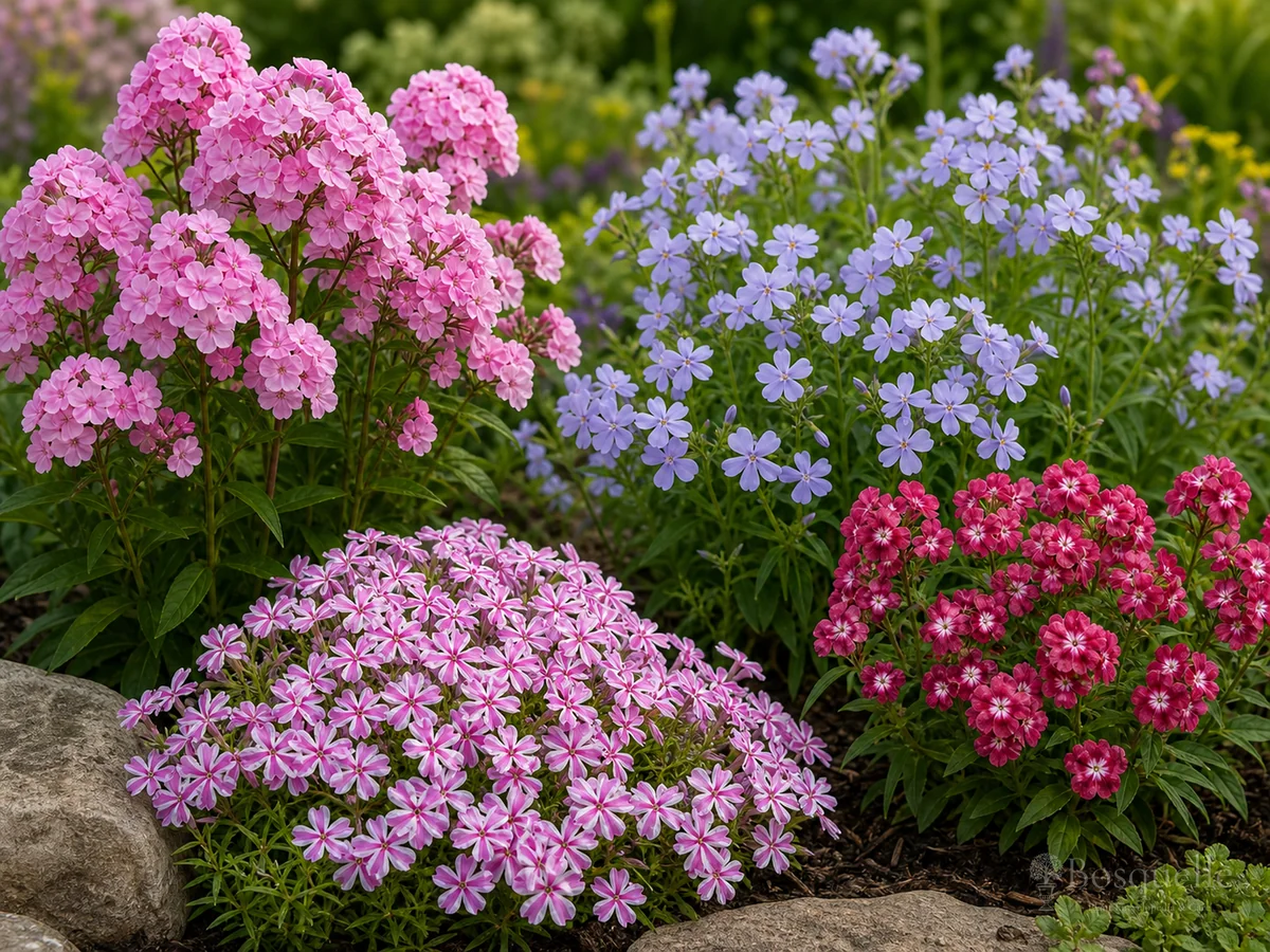 Types of Phlox — for Baby Doll Pink Phlox