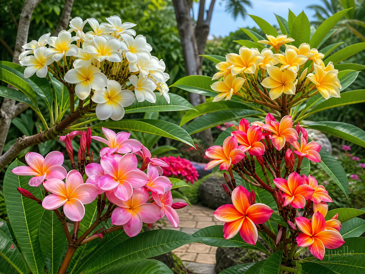 Types of Plumeria — for Nebel's Rainbow Plumeria