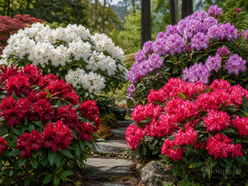 Types of Rhododendrons — for April Rose' Rhododendron