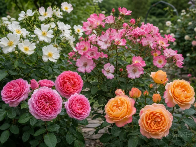 Types of Roses — for Rose Flammentanz