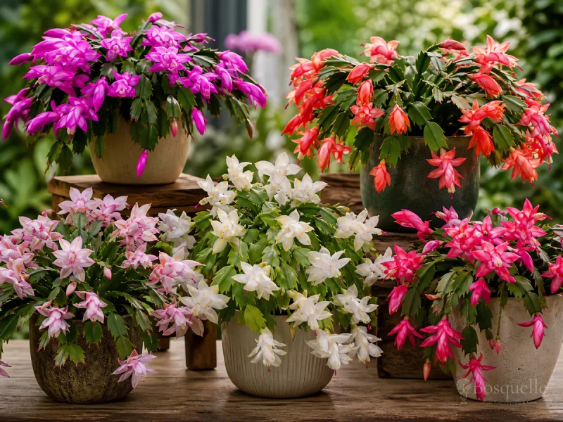 Types of Schlumbergera — for Christmas Cactus