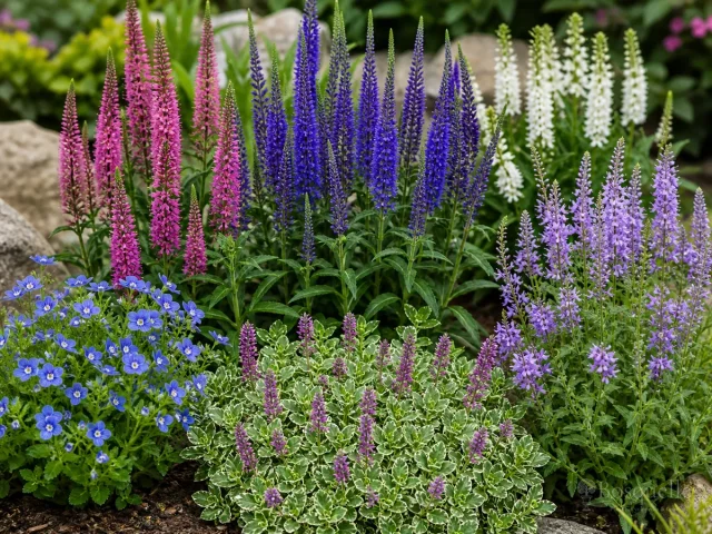Types Of Speedwell — for Spike Speedwell 'Red Fox'