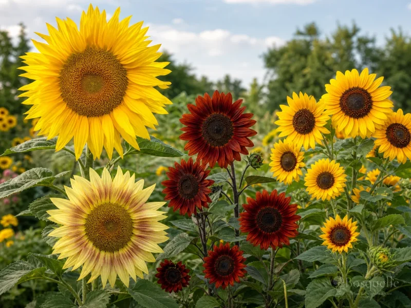 Types of Sunflowers – Annual or Perennial guide illustration