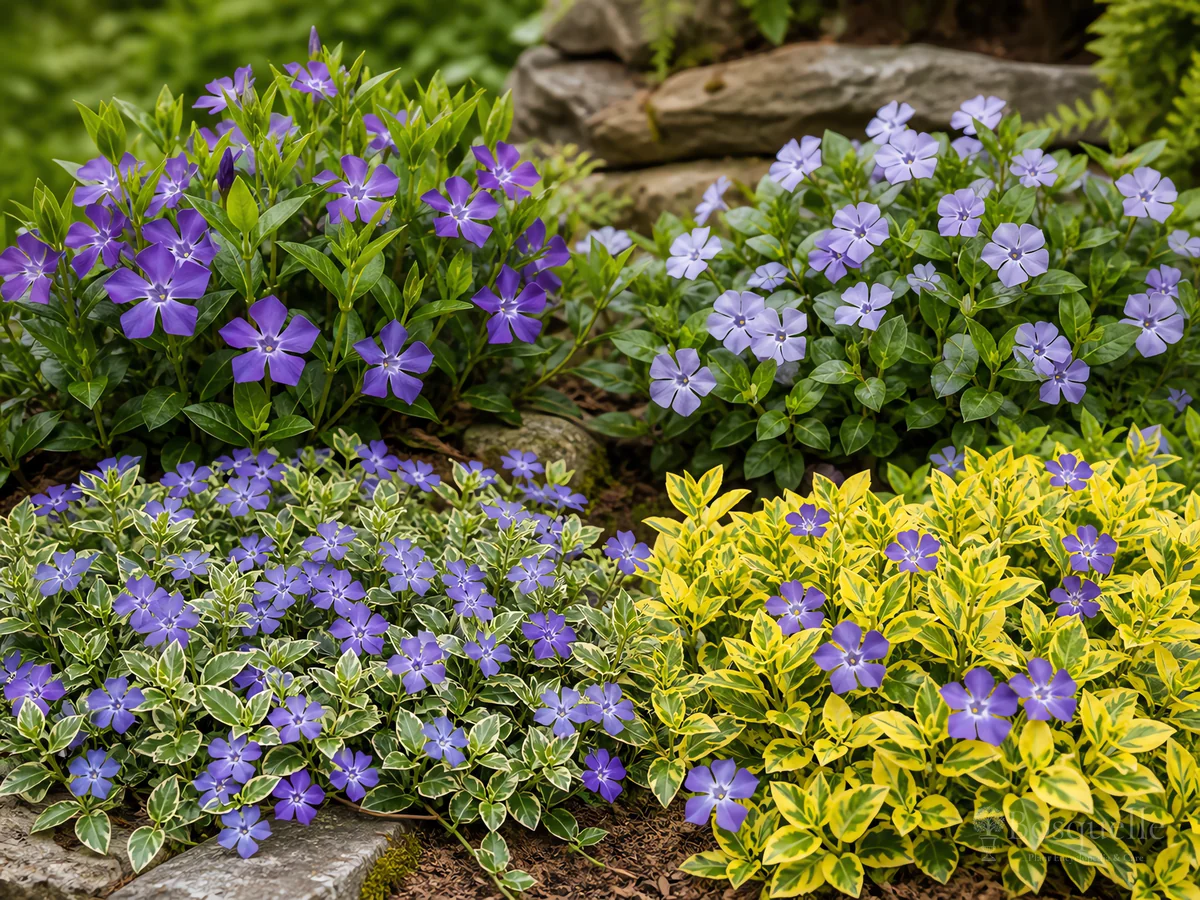 Types of Vinca — for Periwinkle 'Variegata'