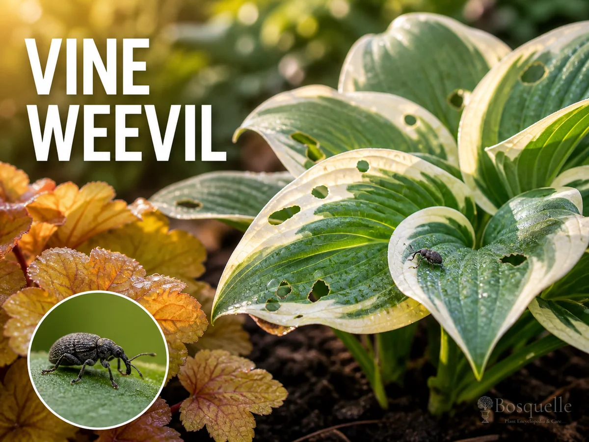 Vine Weevil pest illustration