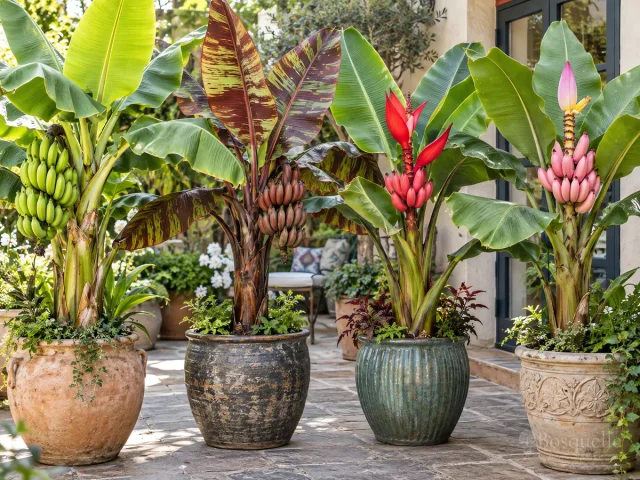 Banana in Pots — for Dwarf Cavendish Banana