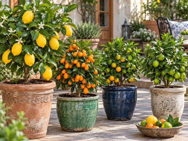 Citrus in Containers — for Blood Orange