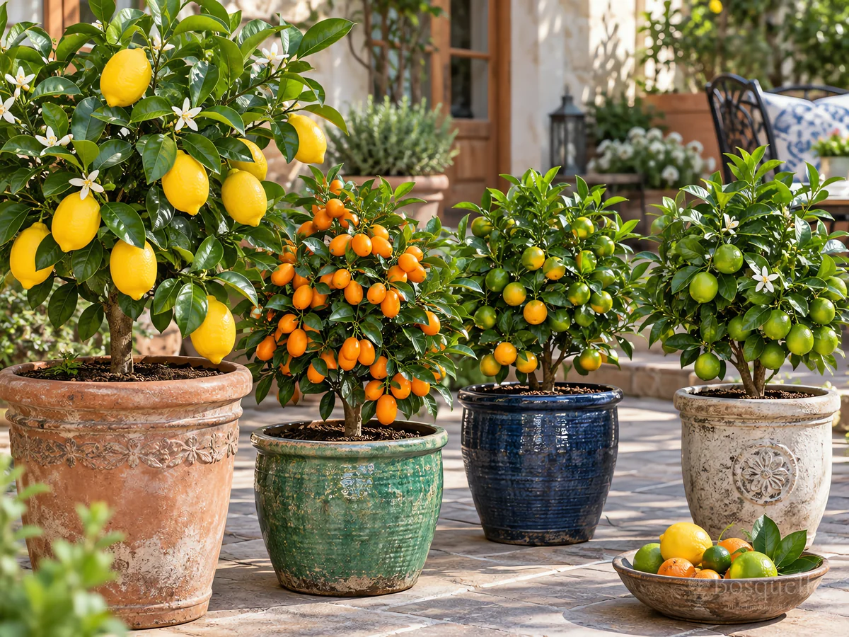 Citrus in Containers guide illustration