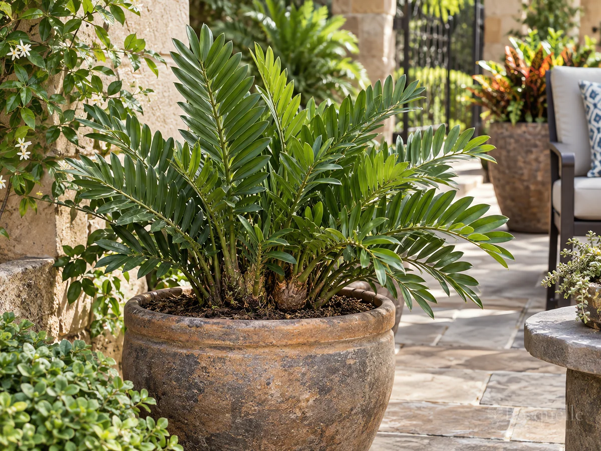 Coontie in Pots guide illustration