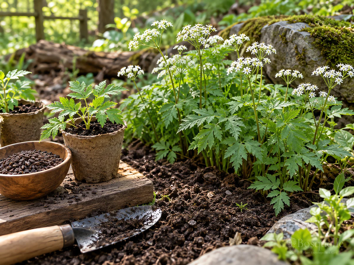 Growing Aniseroot From Seed guide illustration