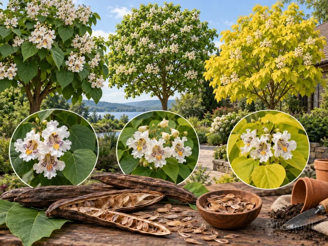 Growing Catalpa From Seed – Dry Pods, No Pretreatment guide illustration