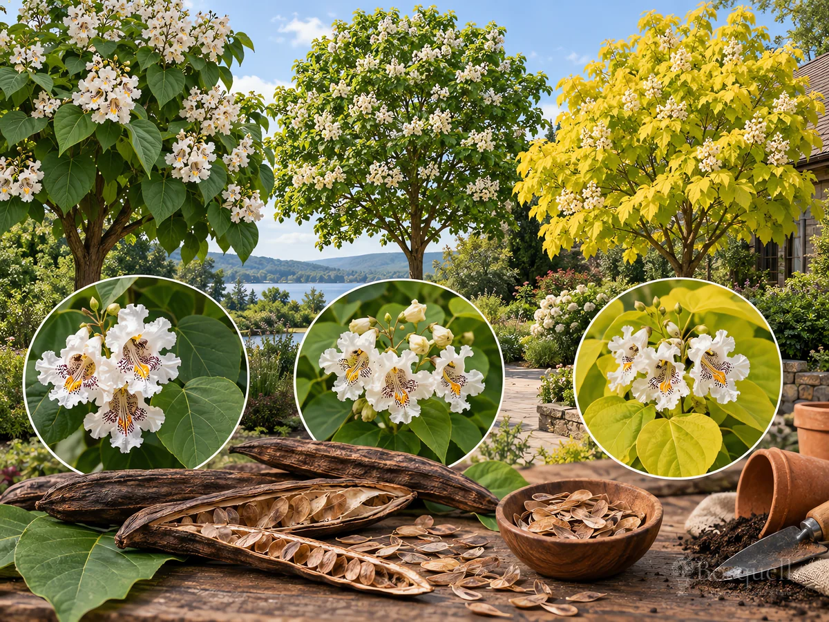 Growing Catalpa from Seed guide illustration
