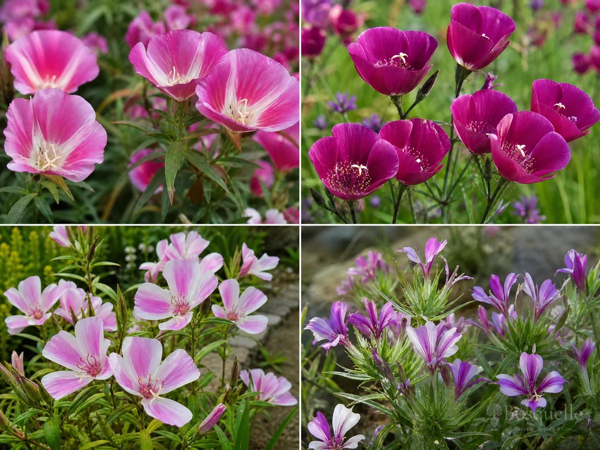 Growing Clarkia from Seed guide illustration