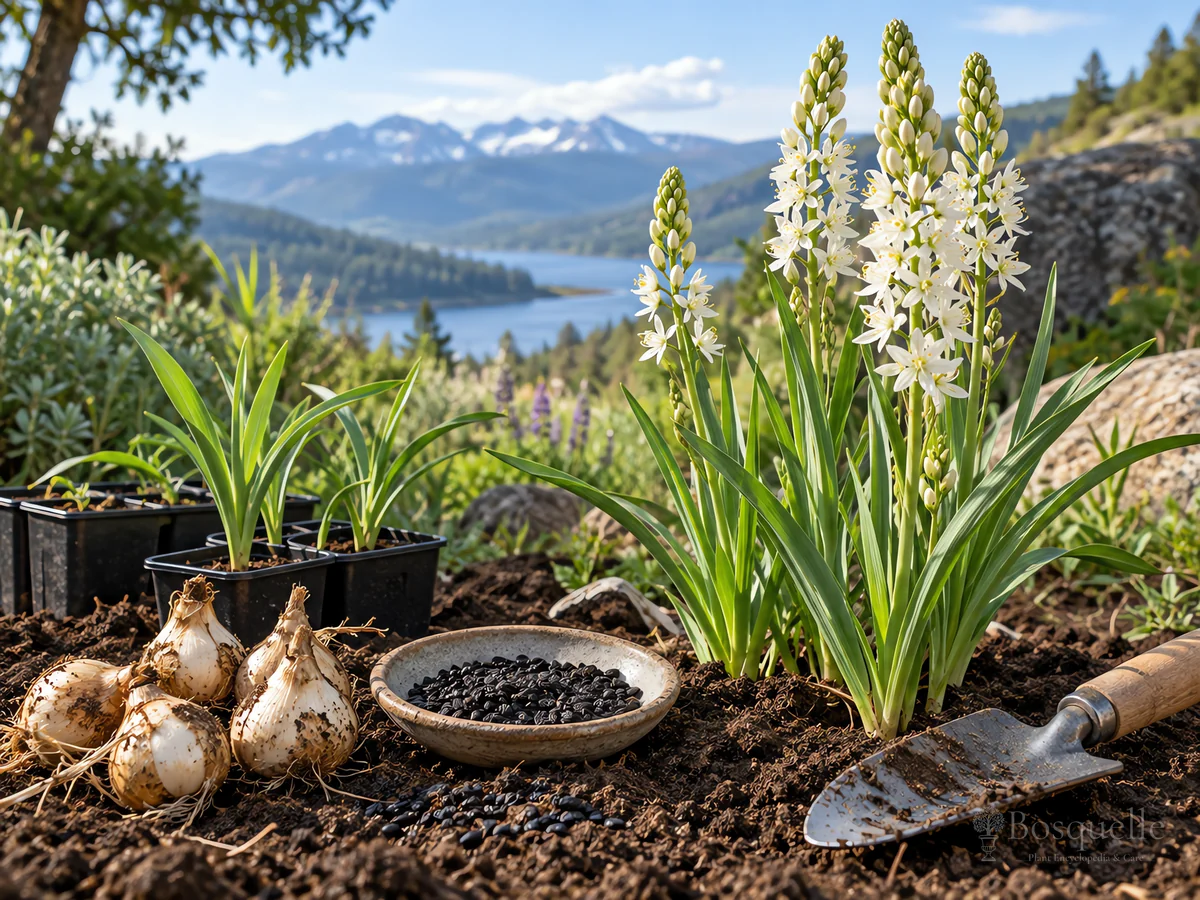 Growing Death Camas From Seed guide illustration