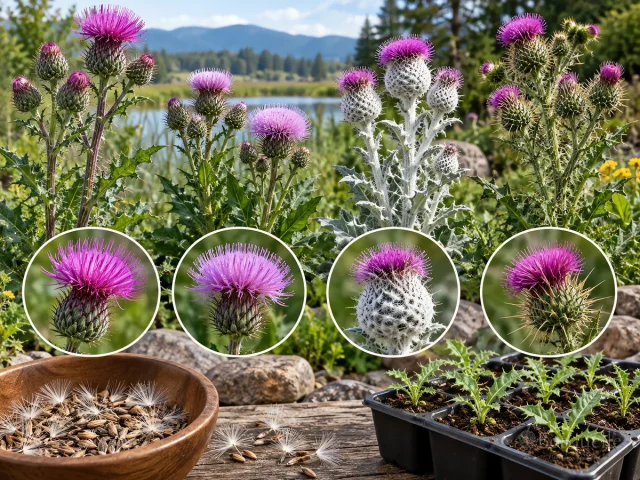Growing Native Thistle from Seed — for Field Thistle
