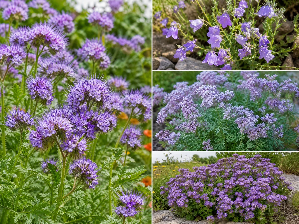 Growing Phacelia from Seed guide illustration