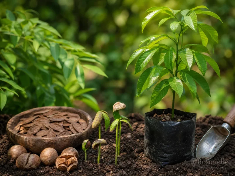 West Indian Mahogany From Seed – Sow Fresh guide illustration