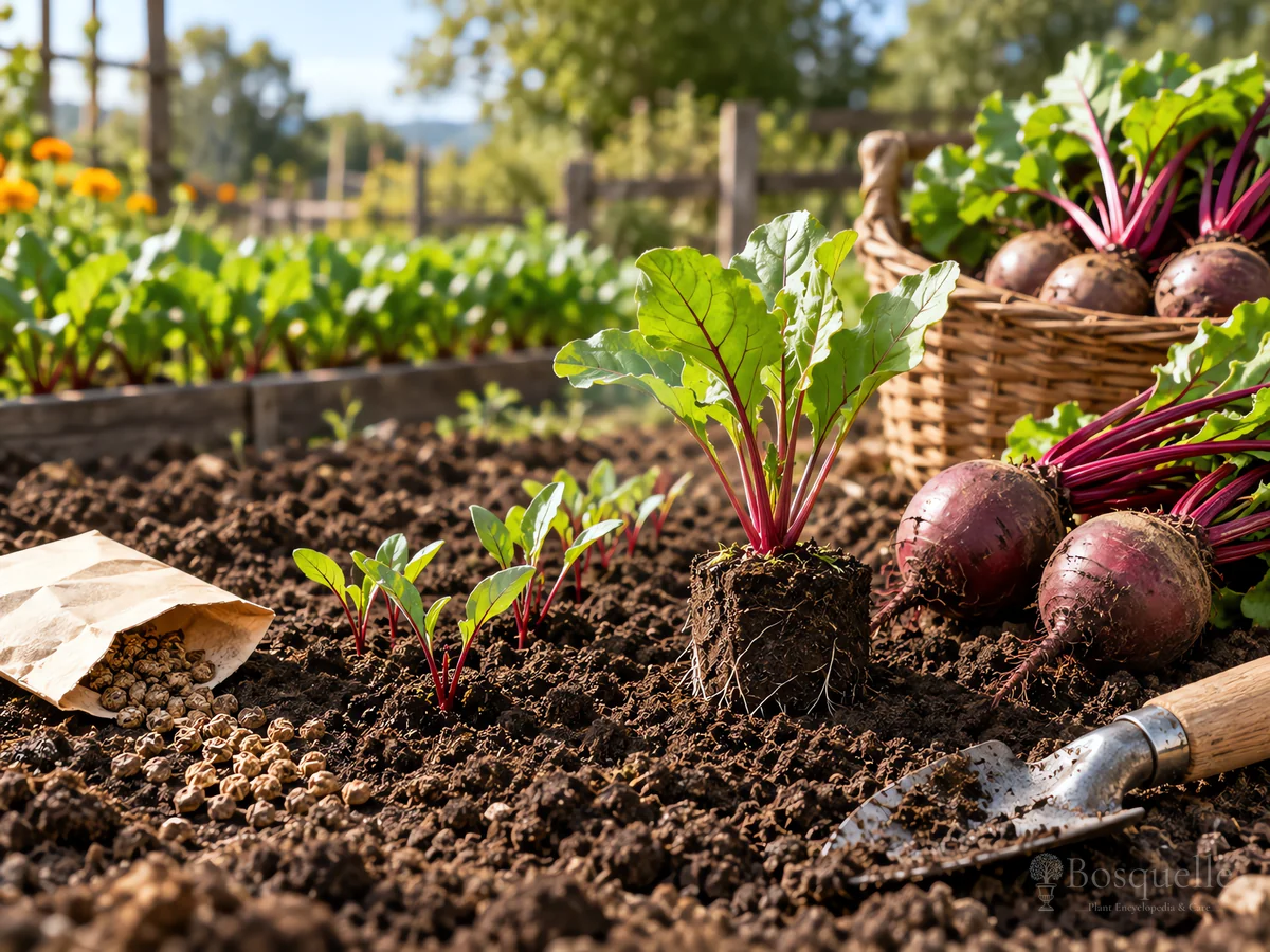 Harvesting Beets guide illustration