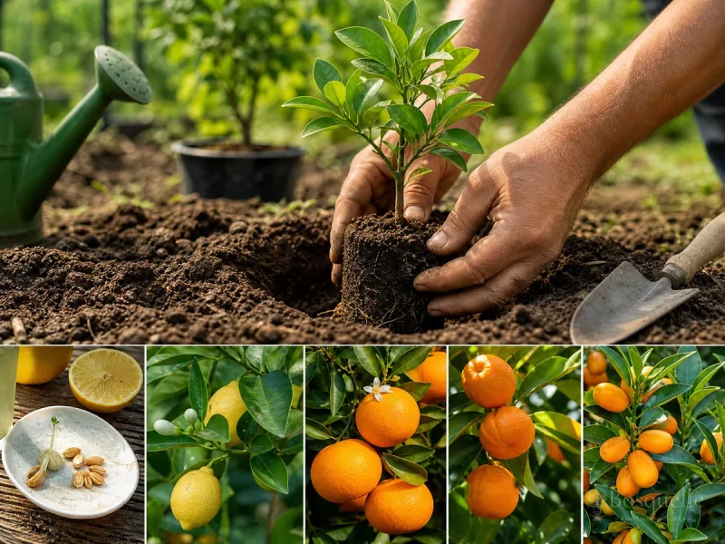 Harvesting Citrus — for Citron