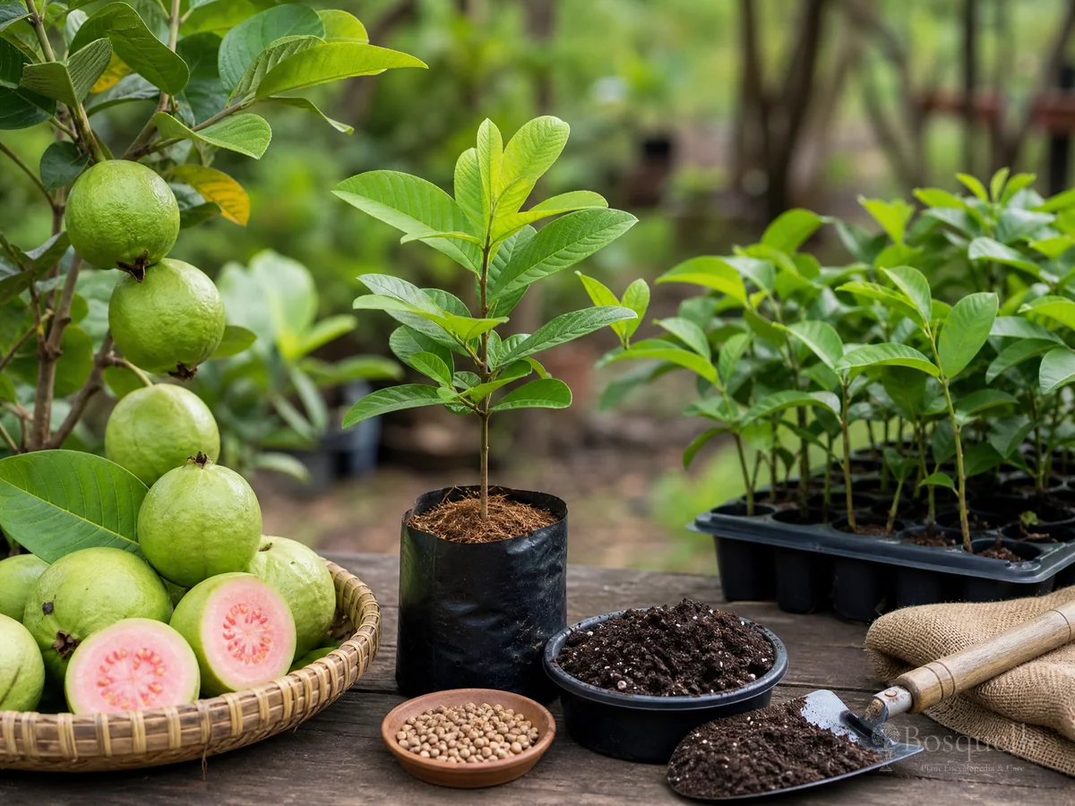 Harvesting Guava guide illustration