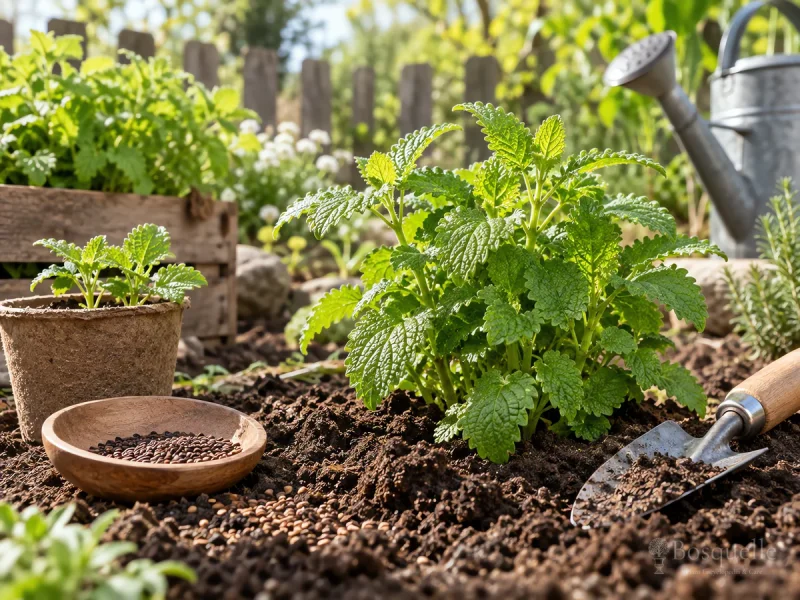 Harvest Lemon Balm – Morning Leaves Then Dry guide illustration