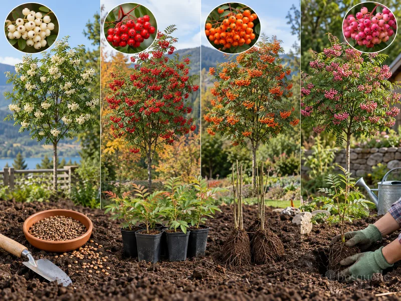 Harvesting Mountain Ash — for American Mountain Ash