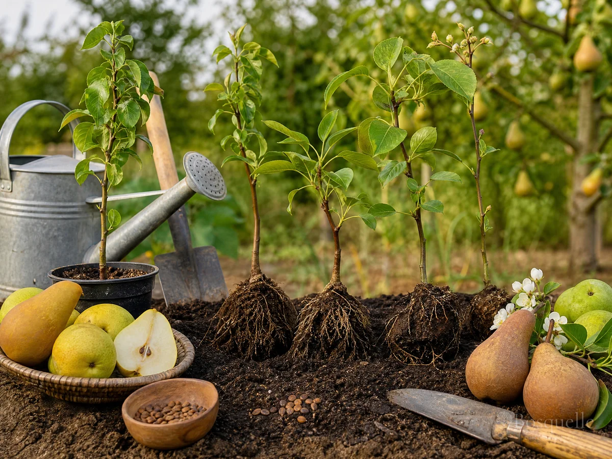 Harvesting Pear guide illustration