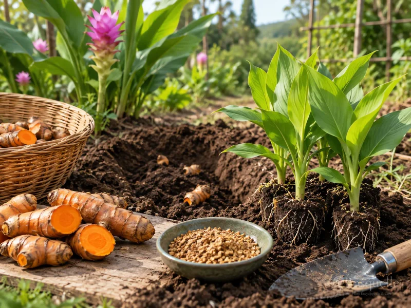 Harvest Turmeric – After Leaves Yellow guide illustration