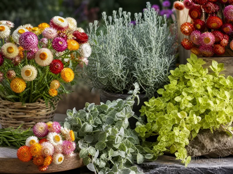 How to Dry Strawflowers — for Licorice Plant