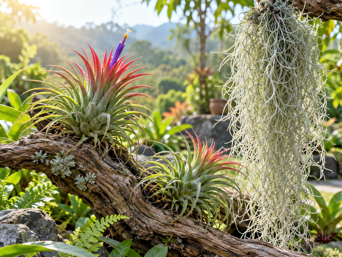 How to Grow Air Plants guide illustration