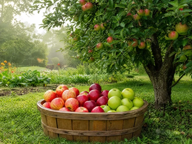 Grow and Care for Apple Trees guide illustration