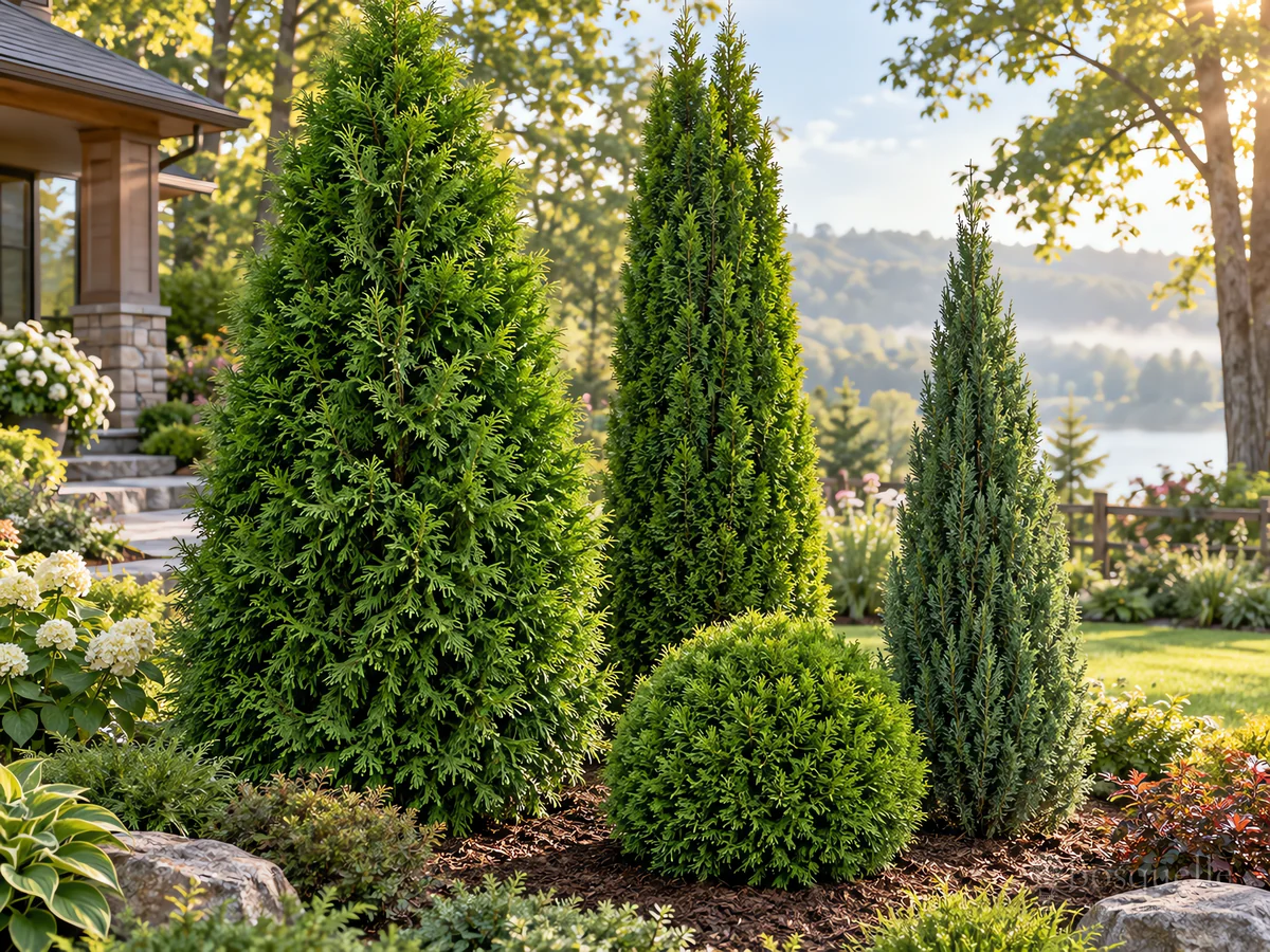 How to Grow Arborvitae guide illustration
