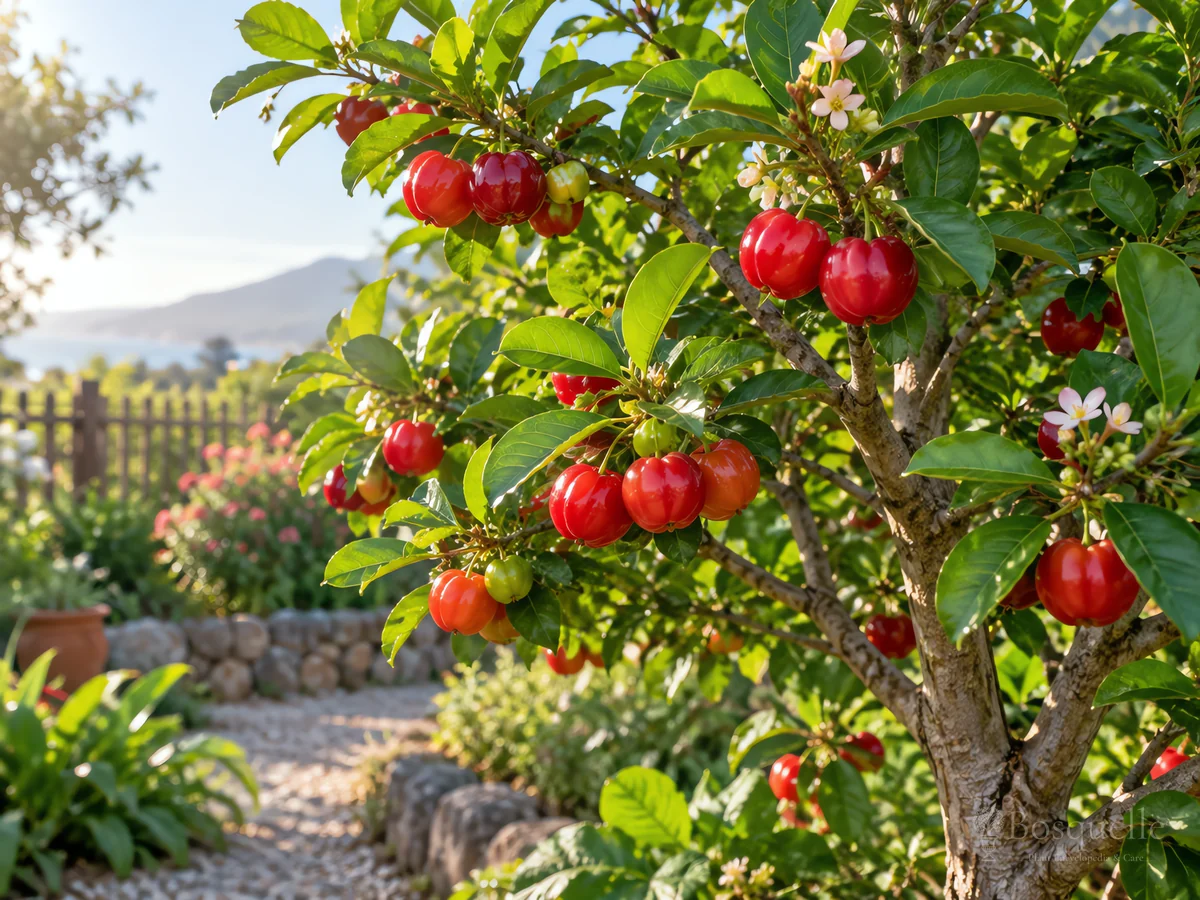 How to Grow Barbados Cherry guide illustration
