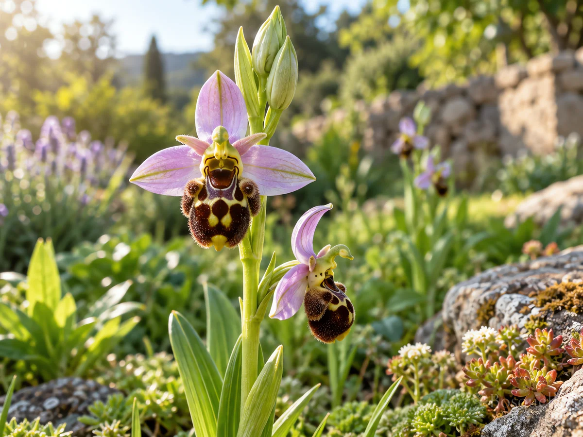 How to Grow Bee Orchid guide illustration