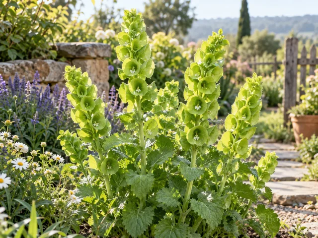 Grow and Care for Bells of Ireland guide illustration