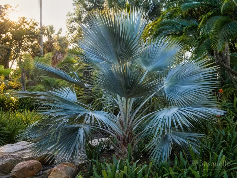 Grow and Care for Blue Latan Palm guide illustration