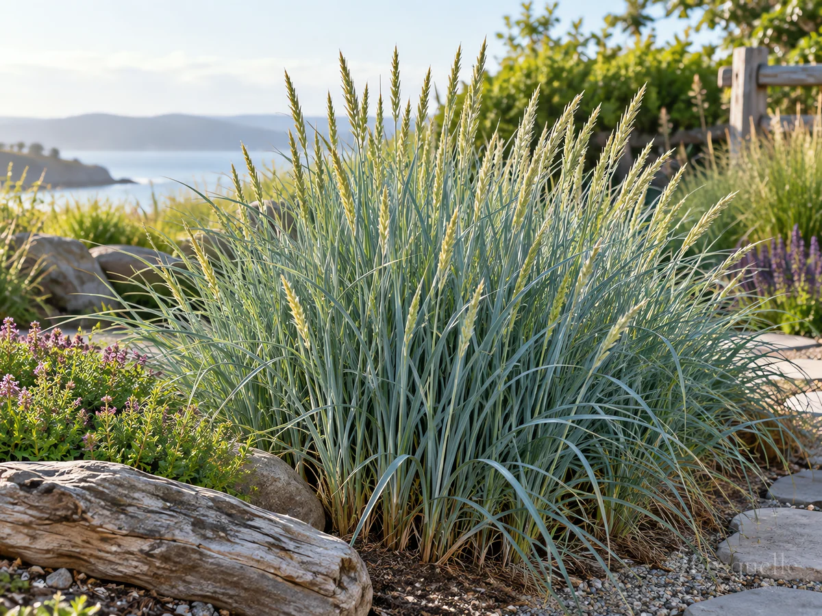 How to Grow Blue Lyme Grass guide illustration