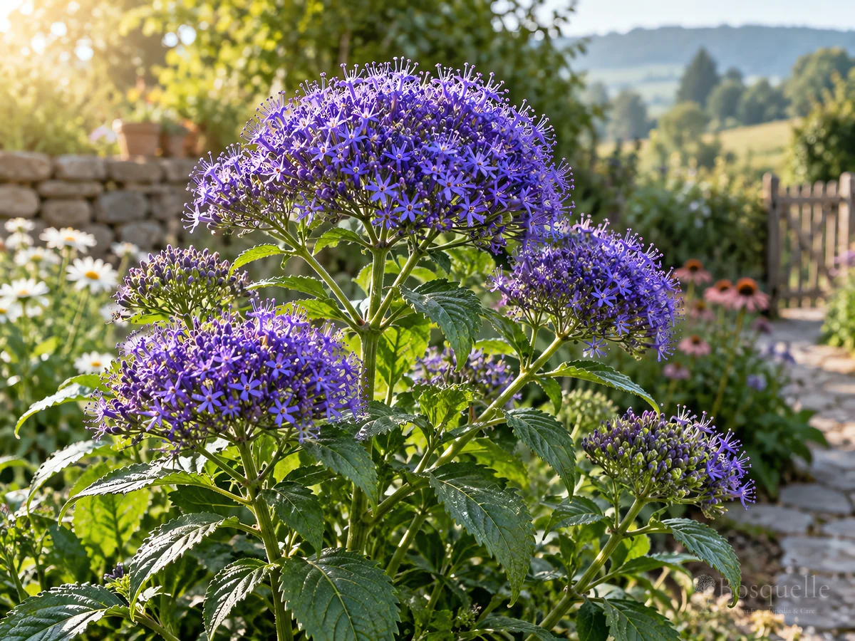 How to Grow Blue Throatwort guide illustration