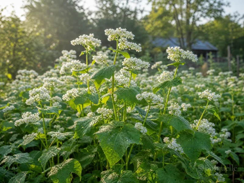 Grow and Care for Buckwheat guide illustration