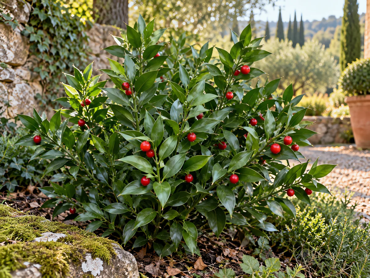 How to Grow Butcher’s Broom guide illustration