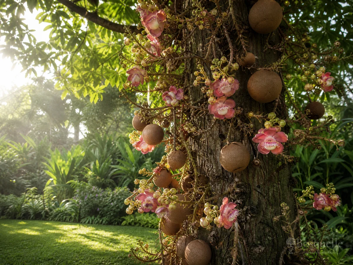 How to Grow Cannonball Tree guide illustration