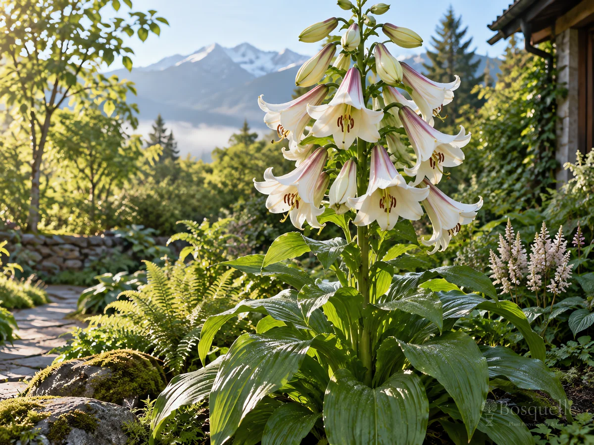 How to Grow Cardiocrinum guide illustration