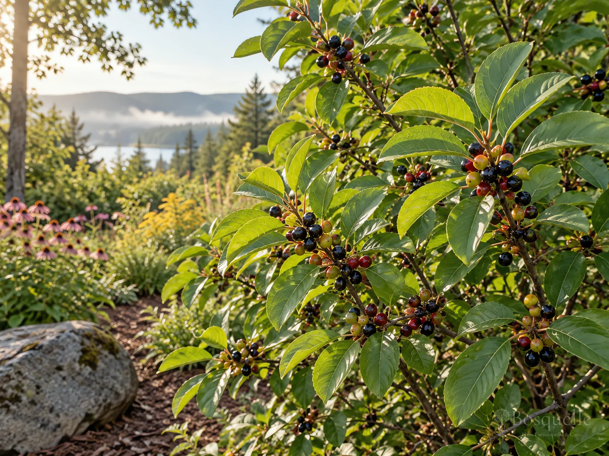 How to Grow Carolina Buckthorn guide illustration