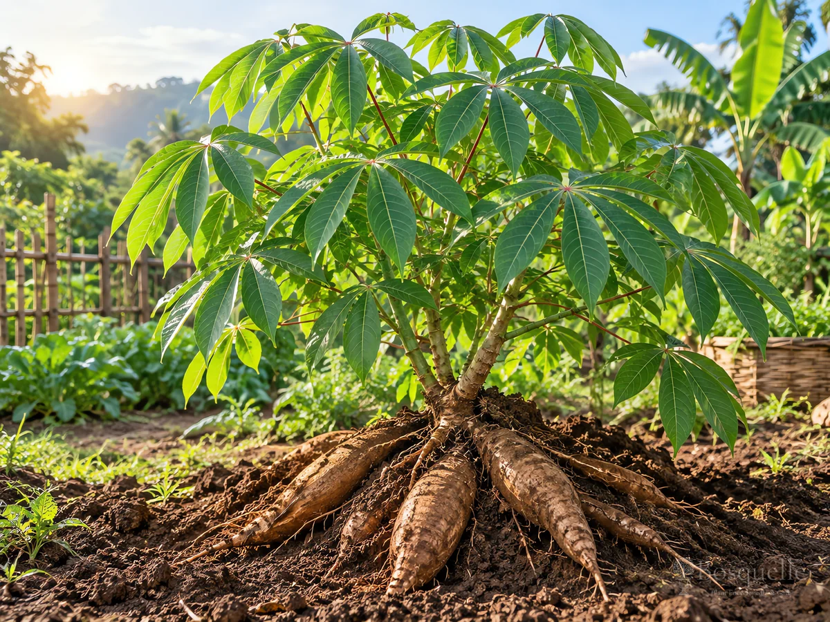 How to Grow Cassava guide illustration