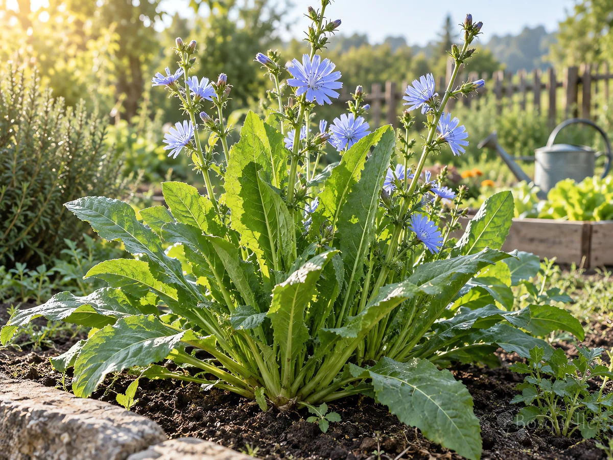 How to Grow Chicory guide illustration