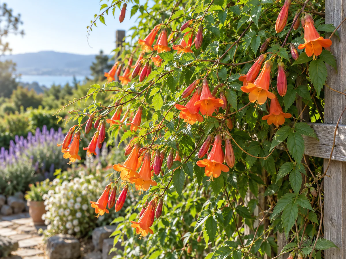 How to Grow Chilean Glory Flower guide illustration