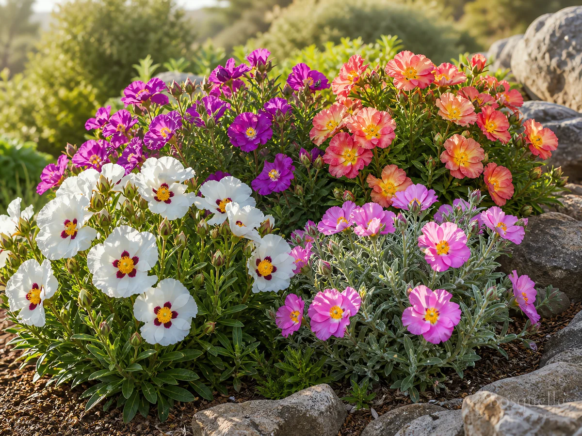 How to Grow Cistus guide illustration