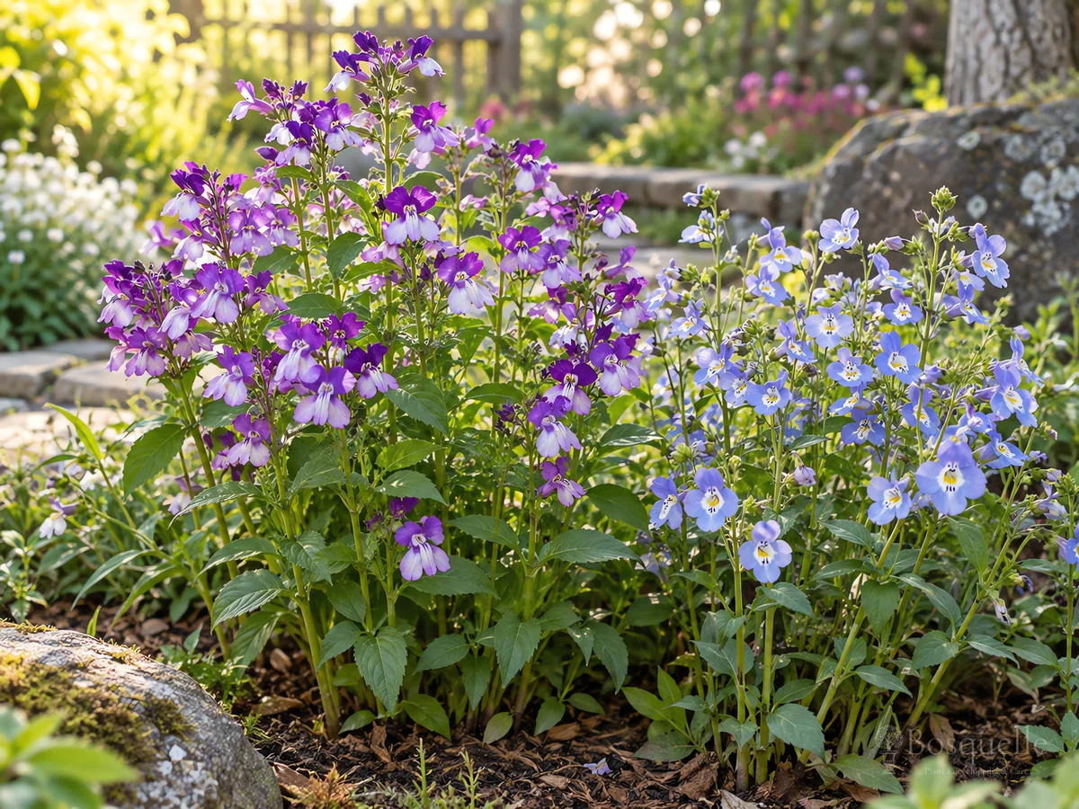 How to Grow Collinsia guide illustration