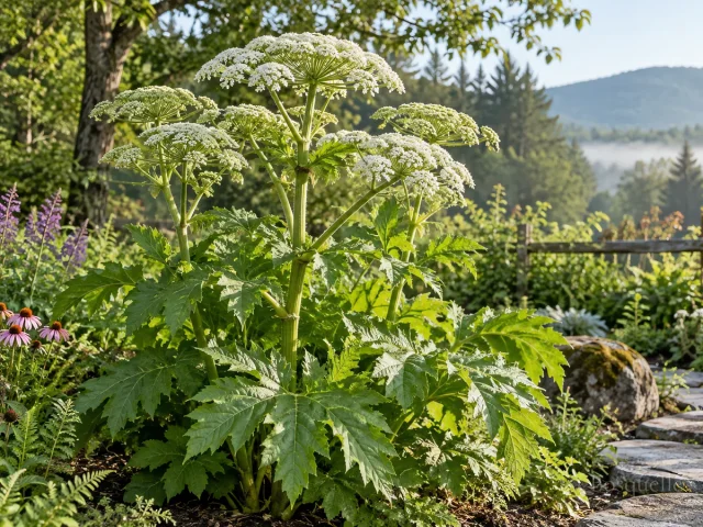 Grow and Care for Cow Parsnip guide illustration