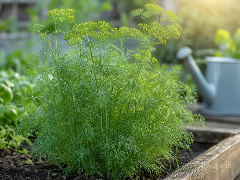 Grow and Care for a Dill Plant guide illustration